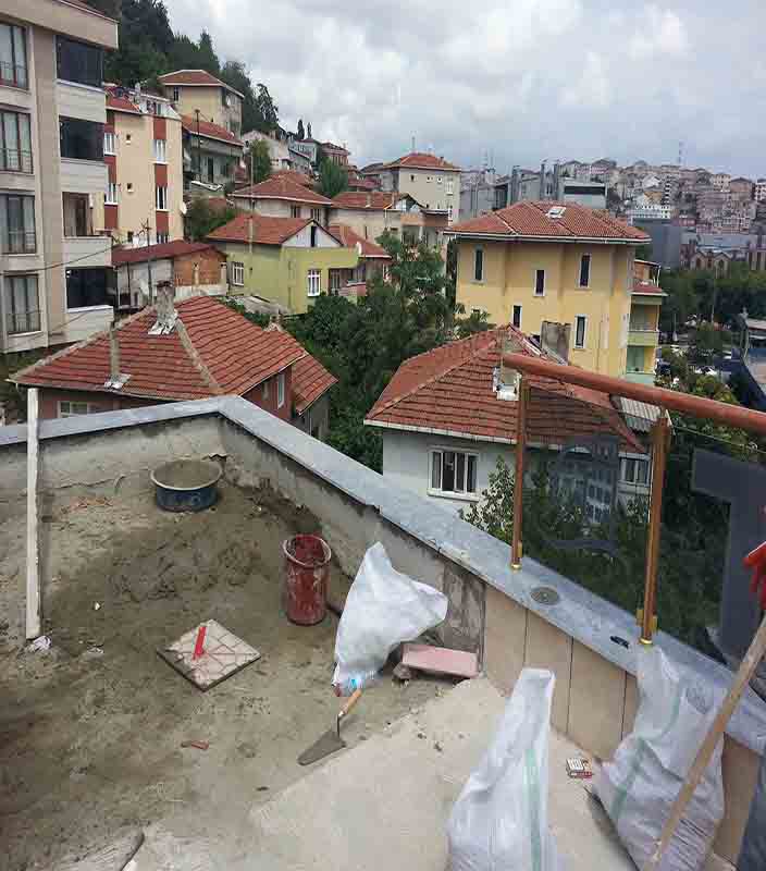 Kadıköy 1 Teras tadilat dekorasyon projesi