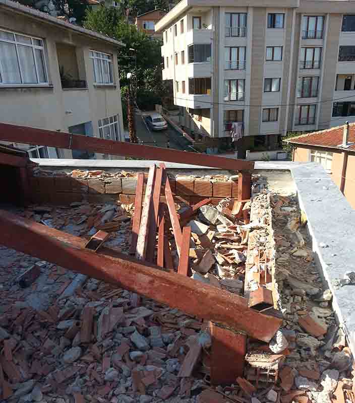 Kadıköy 1 Teras tadilat dekorasyon projesi