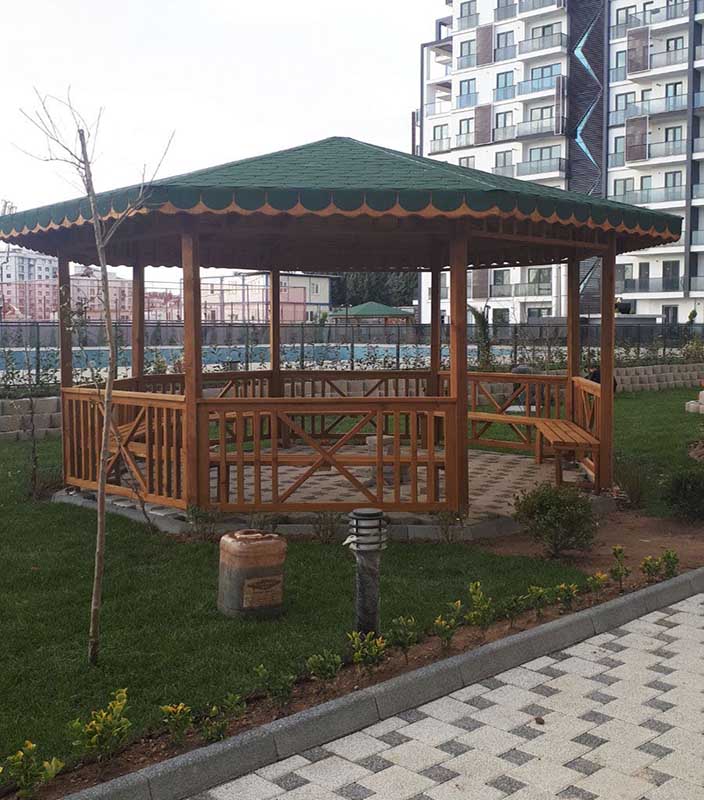 Pendik Sitesi Mantar Çatı Kamelya Projesi