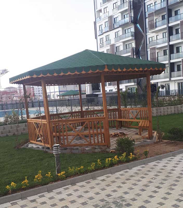 Pendik Sitesi Mantar Çatı Kamelya Projesi