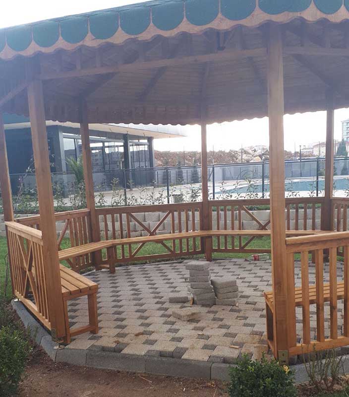 Pendik Sitesi Mantar Çatı Kamelya Projesi