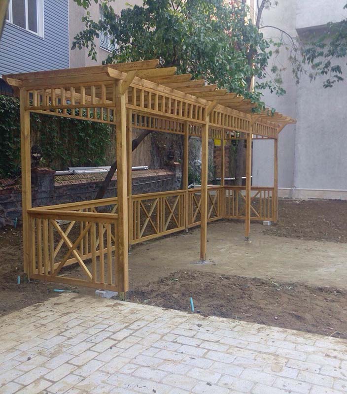 Fatih Cami Pergole Kurulum  Projesi