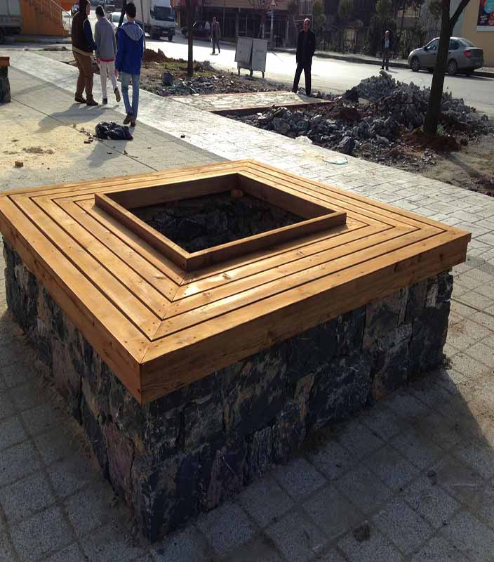 Sultanbeyli Park Oturak Ve Pergole Projesi