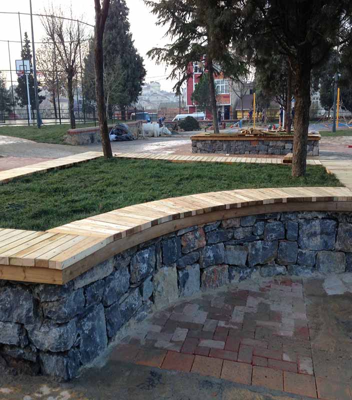 Sultanbeyli Park Oturak Ve Pergole Projesi