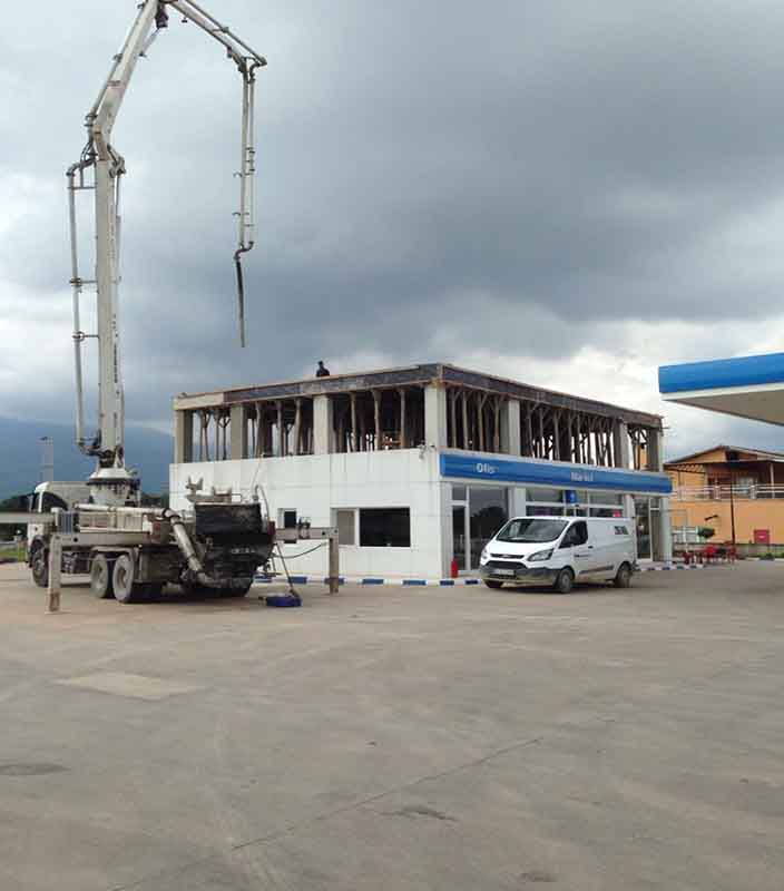 İzmit Kartepe Benzin istasyonu Tadilat Dekorasyon Projesi