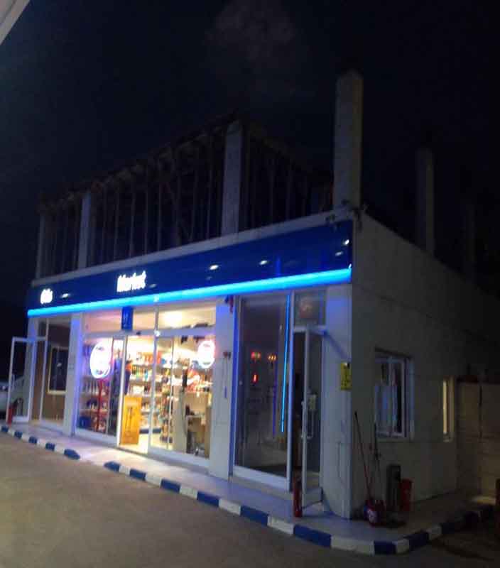 İzmit Kartepe Benzin istasyonu Tadilat Dekorasyon Projesi