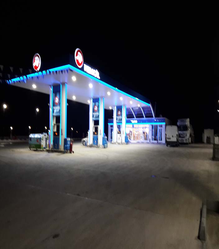 İzmit Kartepe Benzin istasyonu Tadilat Dekorasyon Projesi