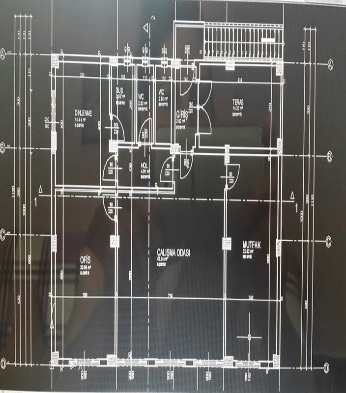 İzmit Kartepe Benzin istasyonu Tadilat Dekorasyon Projesi