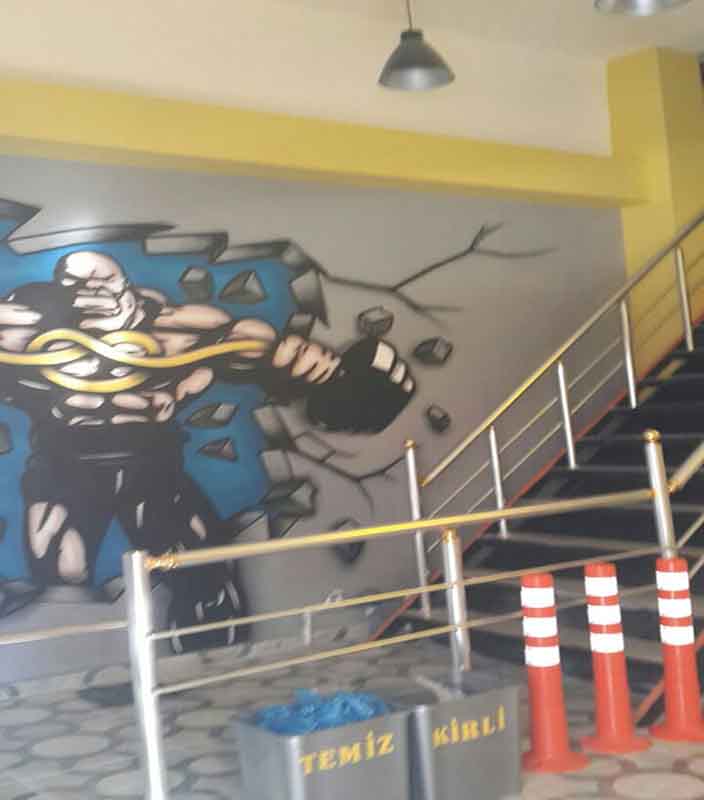 Monster gym spor salonu Tadilat Projesi